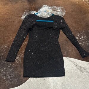 Windsor Black Sparkle Dress